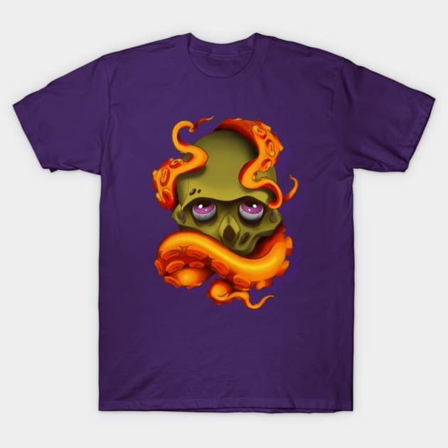 pirate skull T-Shirt by Kylestewart79